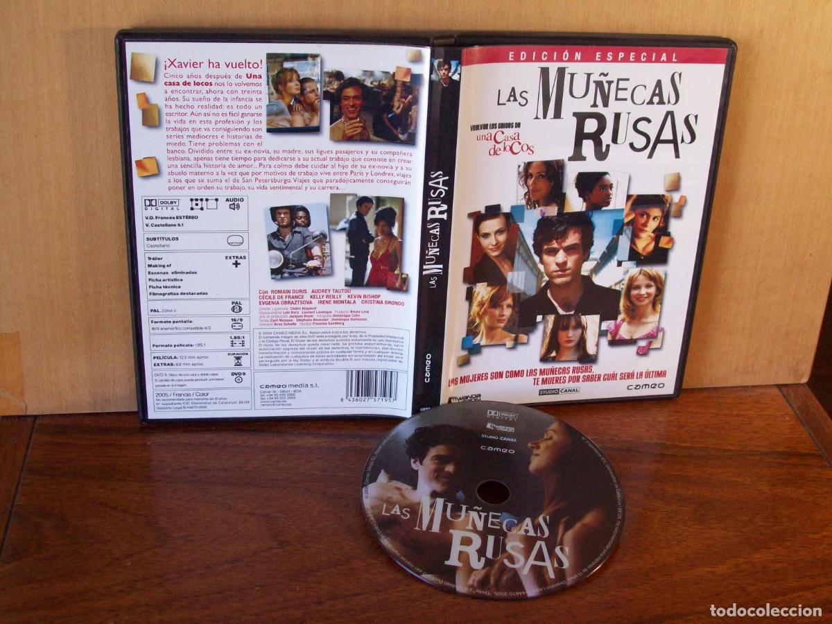 Cine: LAS MU&Ntilde;ECAS RUSAS - ROMAIN DURIS - AUDREY TAUTOU - CECILE DE FRANCE DVD EDICION ESPECIAL