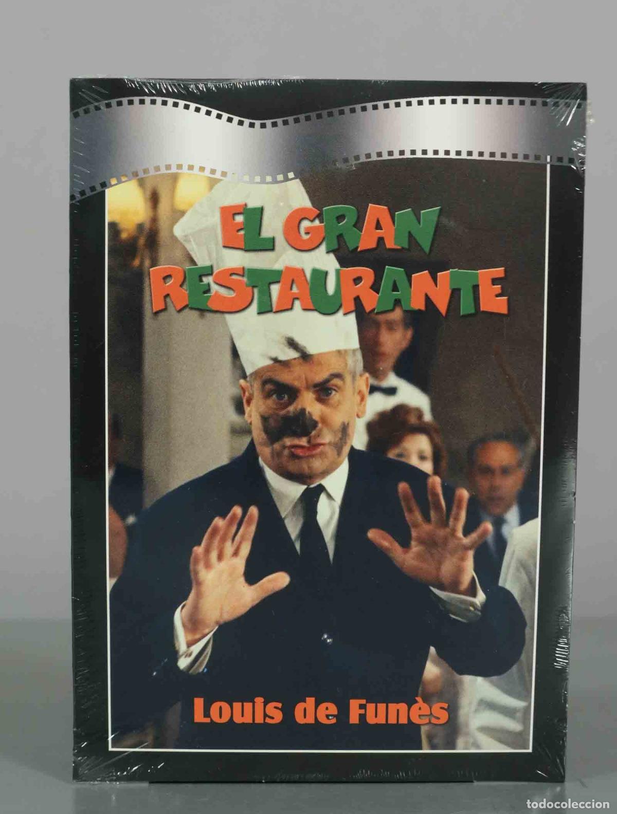 Cine: DVD. El Gran Restaurante - Jacques Besnard, Louis de Fun&egrave;s, Bernard Blier, Maria-Rosa Ro PRECINTADO