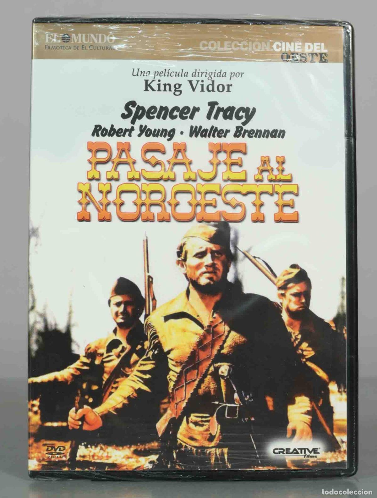 Cine: DVD. Pasaje al Noroeste - King Vidor, Spencer Tracy, Robert Young, Walter Brennan - Cole PRECINTADO