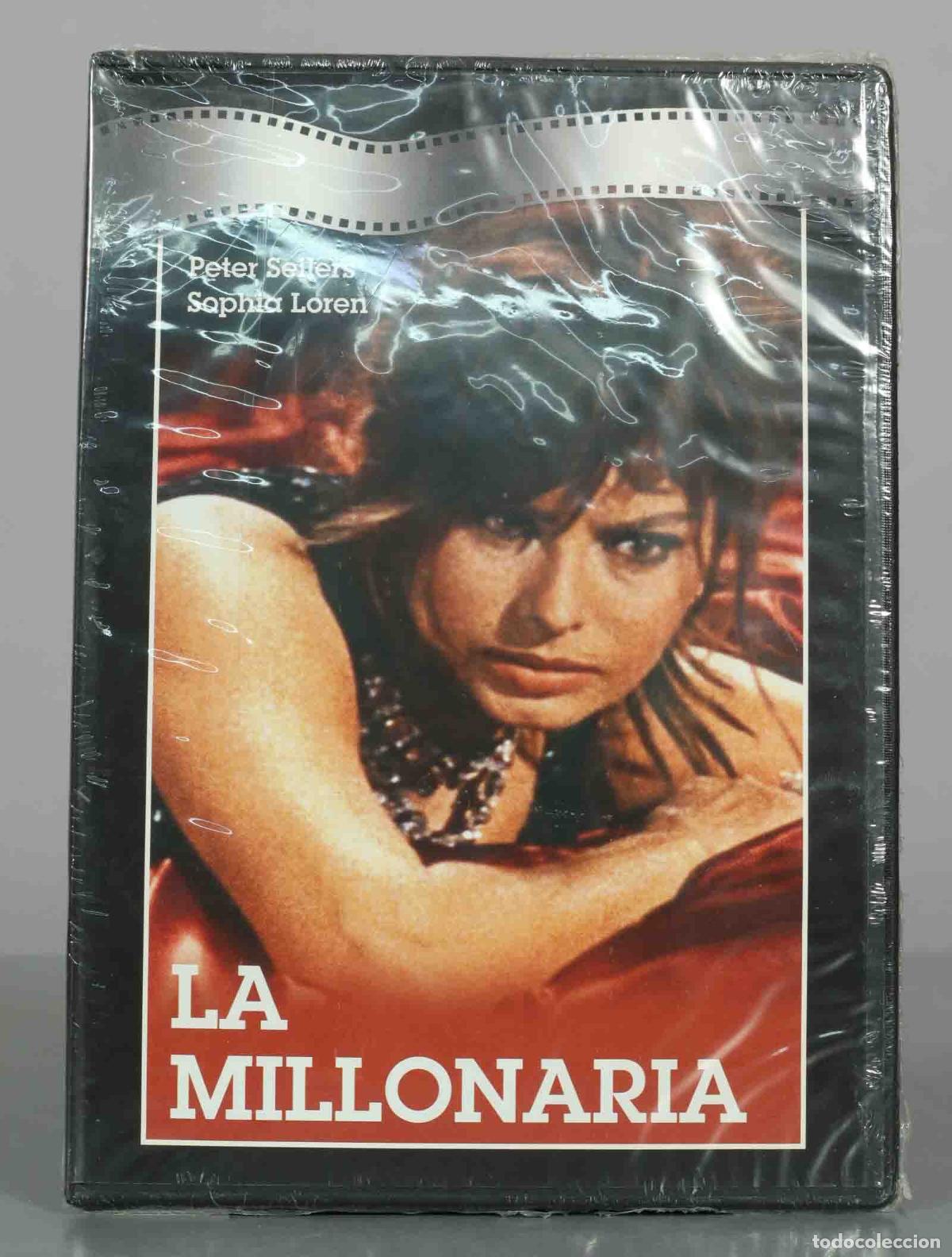 Cine: DVD. La millonaria - Sophia Loren, Peter Sellers, Anthony Asquith PRECINTADO