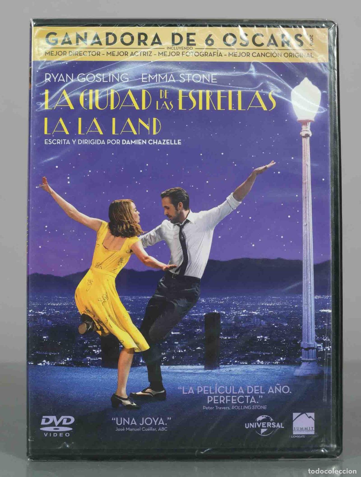 Cine: DVD. La Ciudad de las Estrellas: La La Land - Damien Chazelle, Ryan Gosling, Emma Stone PRECINTADO