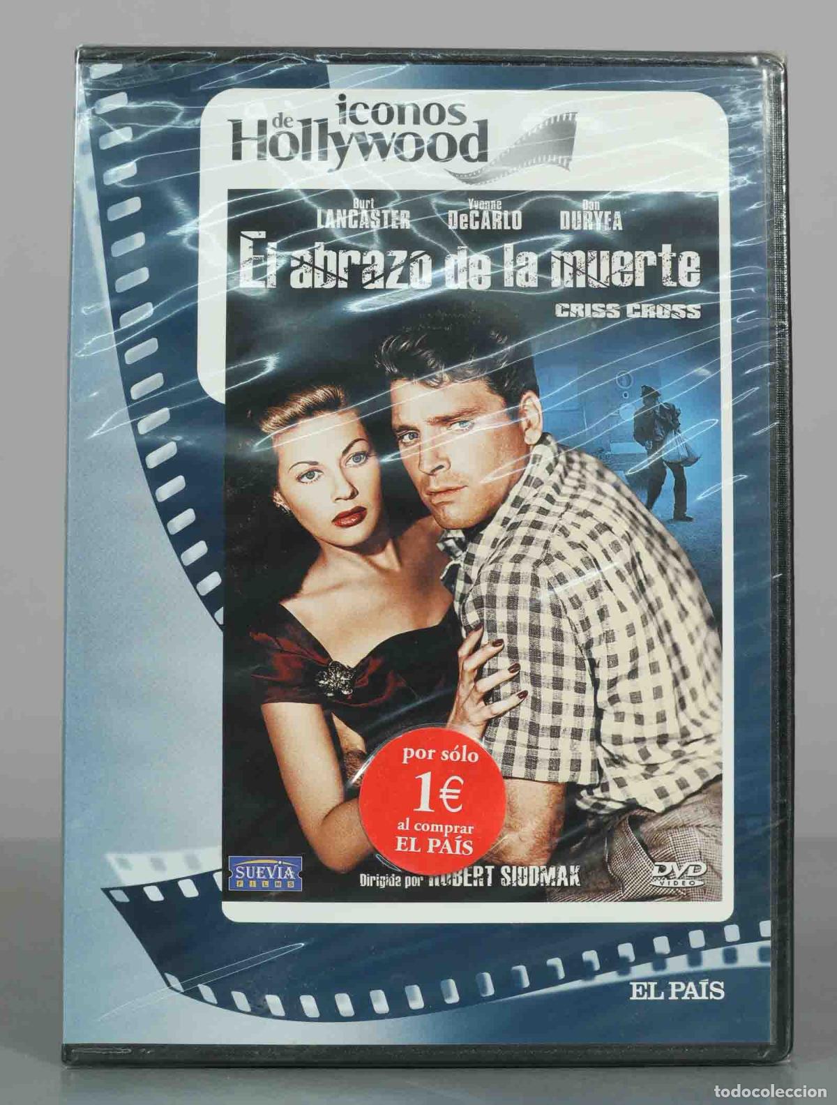Cine: DVD. El abrazo de la muerte - Robert Siodmak, Burt Lancaster, Yvonne De Carlo, Dan Durye PRECINTADO
