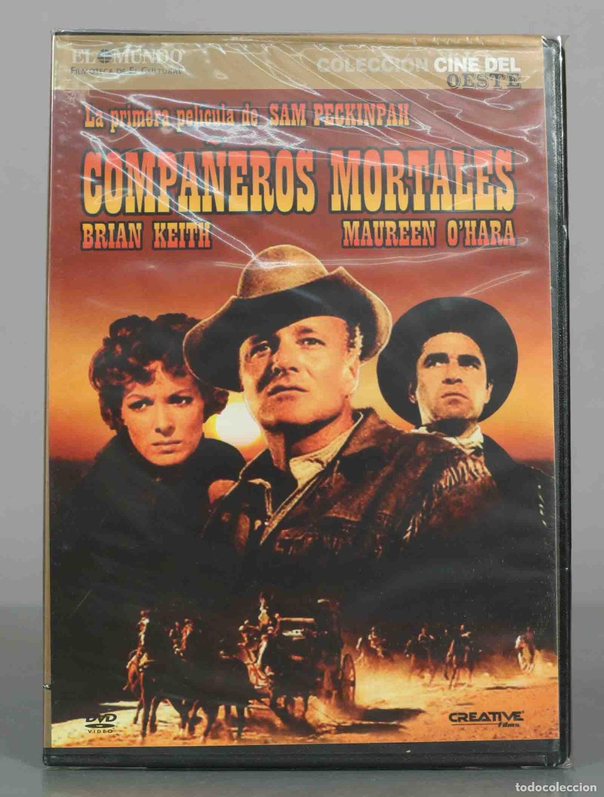 Cinema: DVD. Compa&ntilde;eros Mortales - Sam Peckinpah, Maureen O&acute;Hara, Brian Keith PRECINTADO