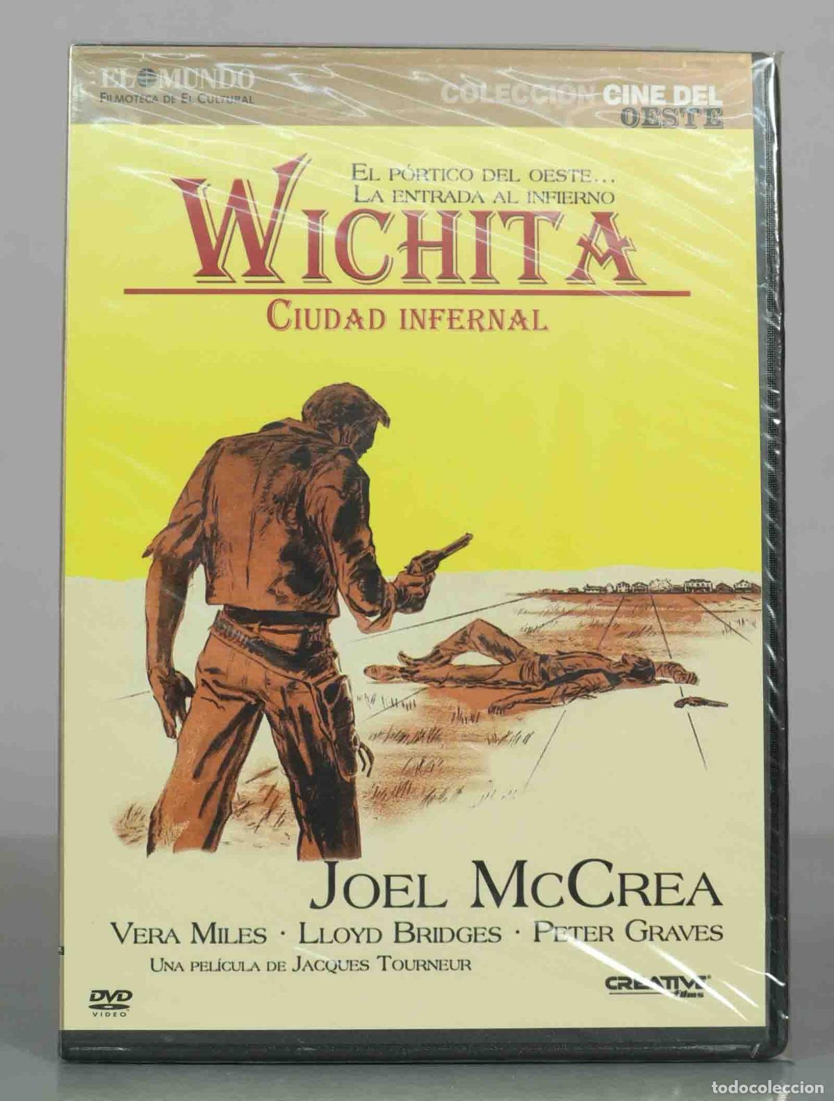 Kino: DVD. Wichita, ciudad infernal - Jacques Tourneur, Joel McCrea, Vera Miles, Lloyd Bridges PRECINTADO