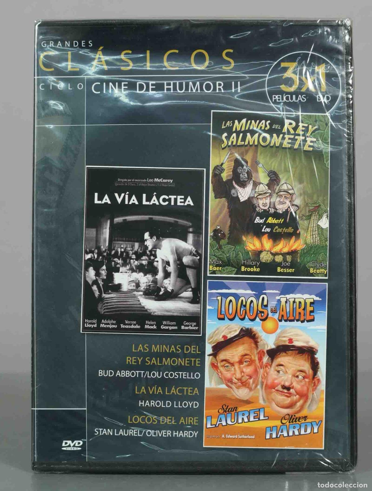 Kino: DVD. Grandes Cl&aacute;sicos Ciclo Cine de Humor II - Bud Abbott, Lou Costello, Harold Lloyd, S PRECINTADO