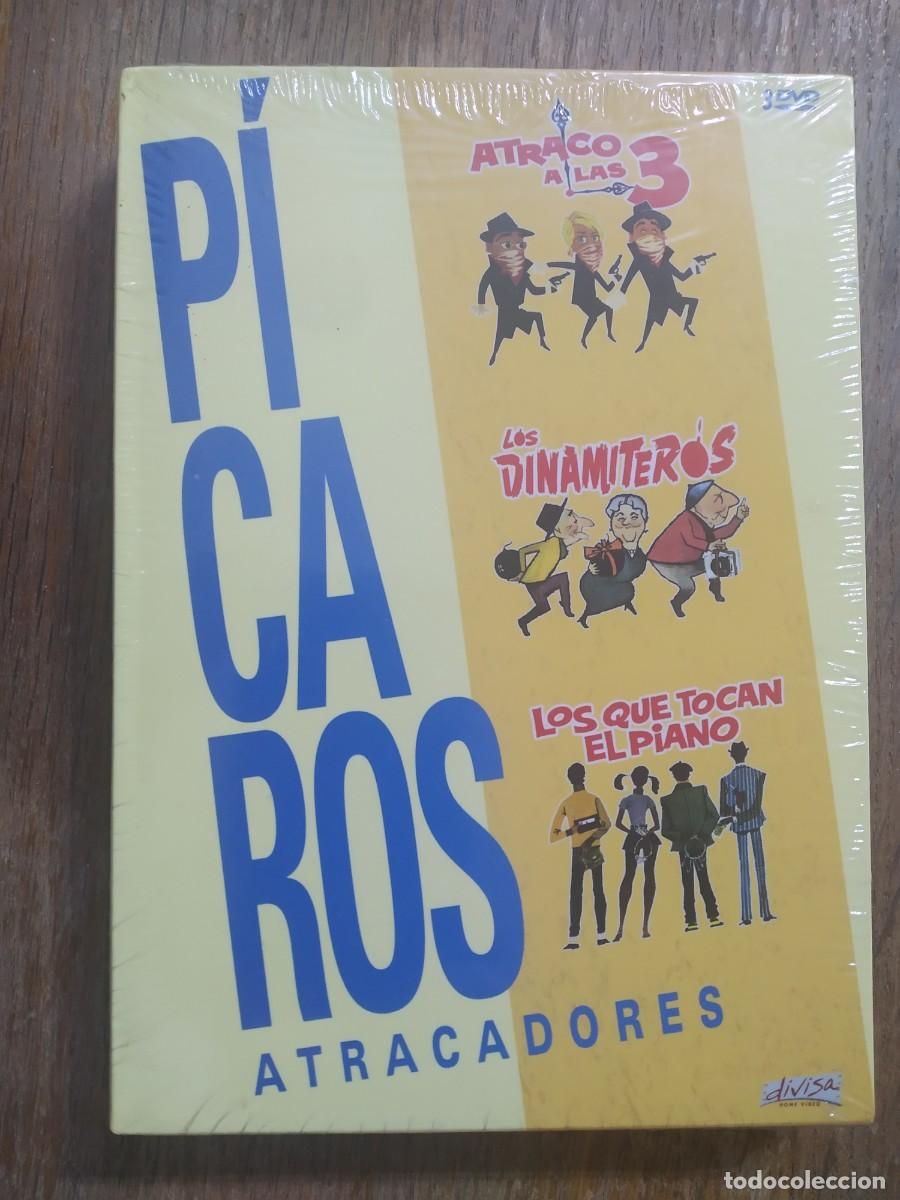 Cinema: P&iacute;caros - Atracadores (Atraco a las 3, Los dinamiteros, Los que tocan el piano) 3 DVD