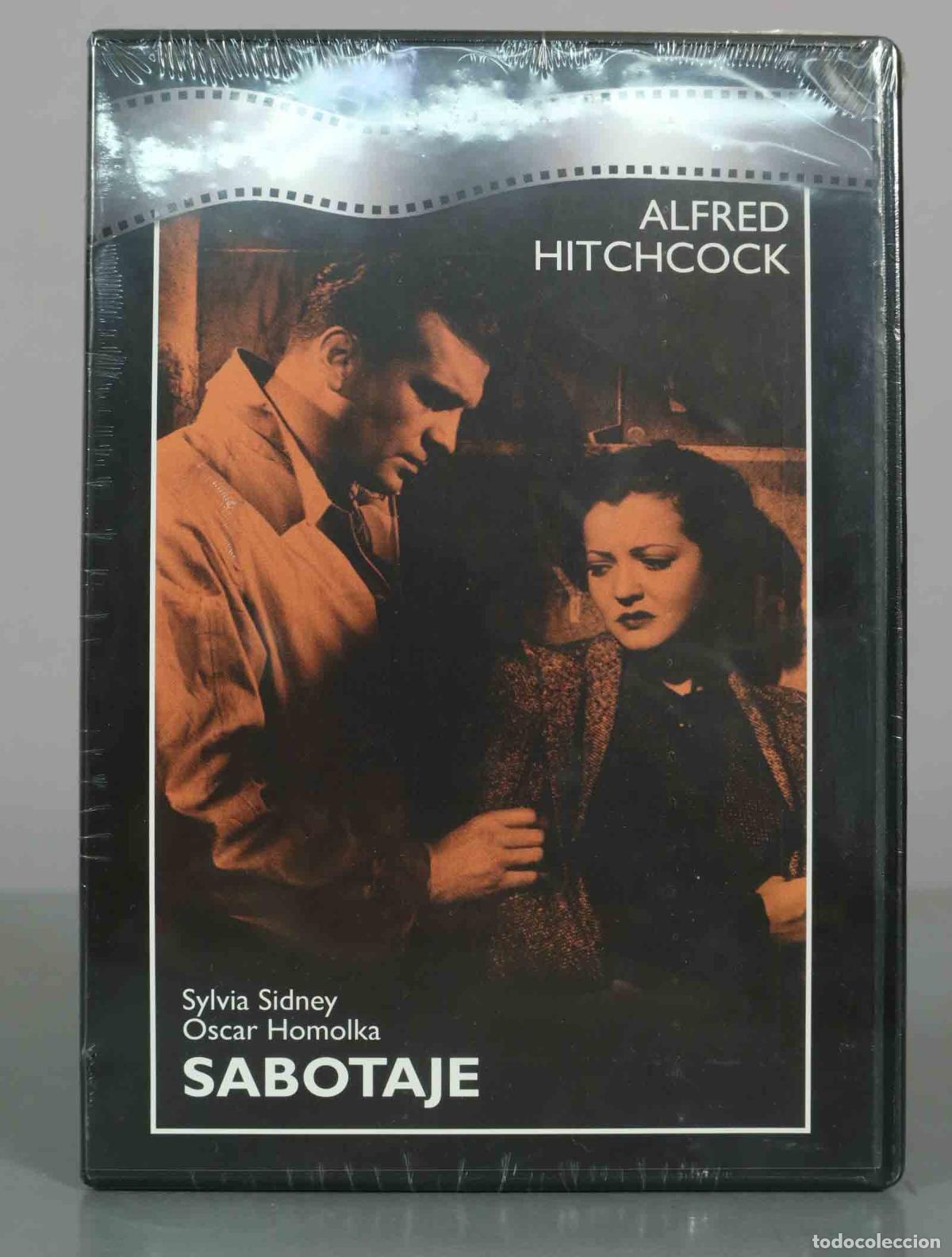 Cinema: DVD. Sabotaje - Alfred Hitchcock, Sylvia Sidney, Oskar Homolka PRECINTADO