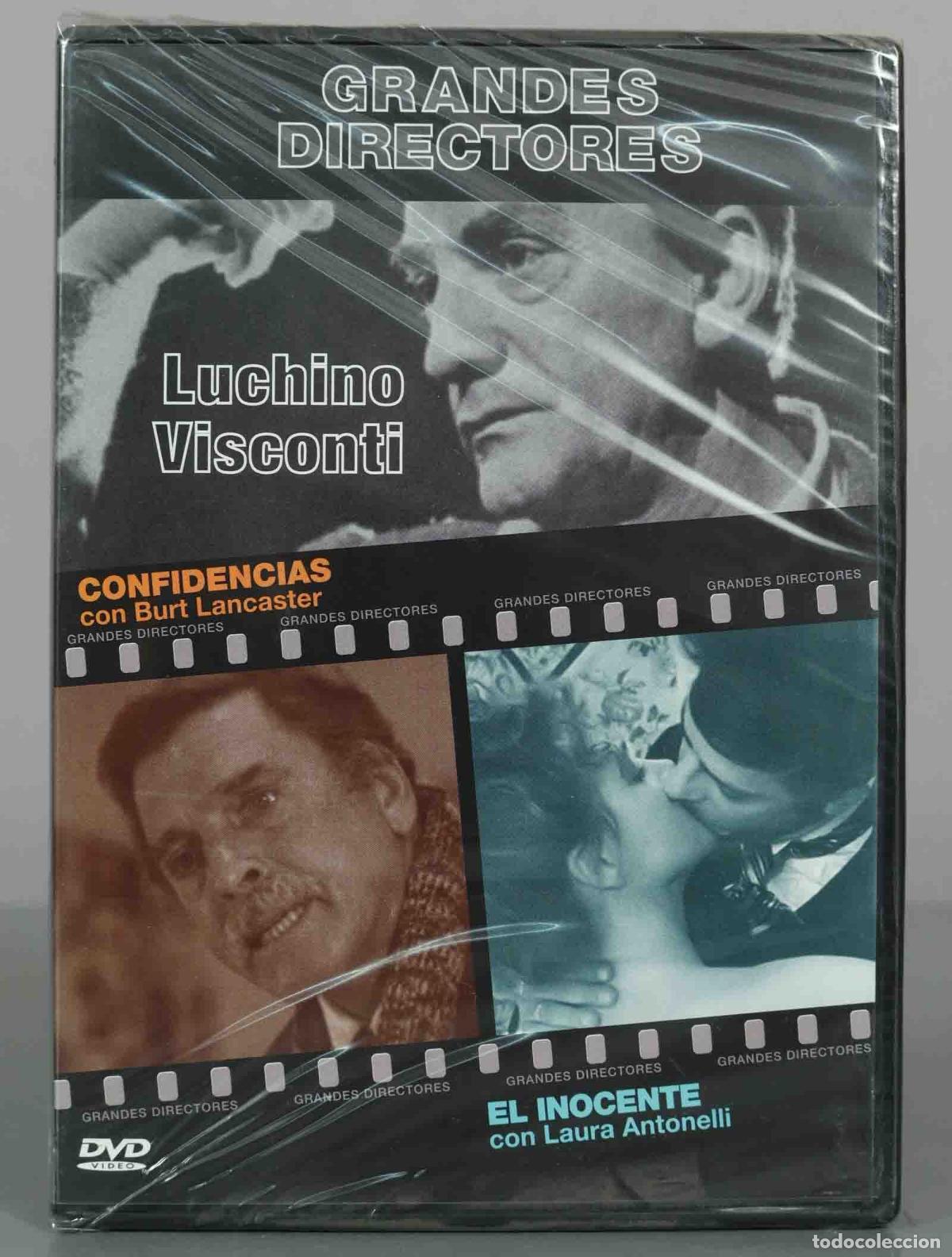 Cine: DVD. Confidencias, El Inocente - Luchino Visconti, Burt Lancaster, Laura Antonelli PRECINTADO
