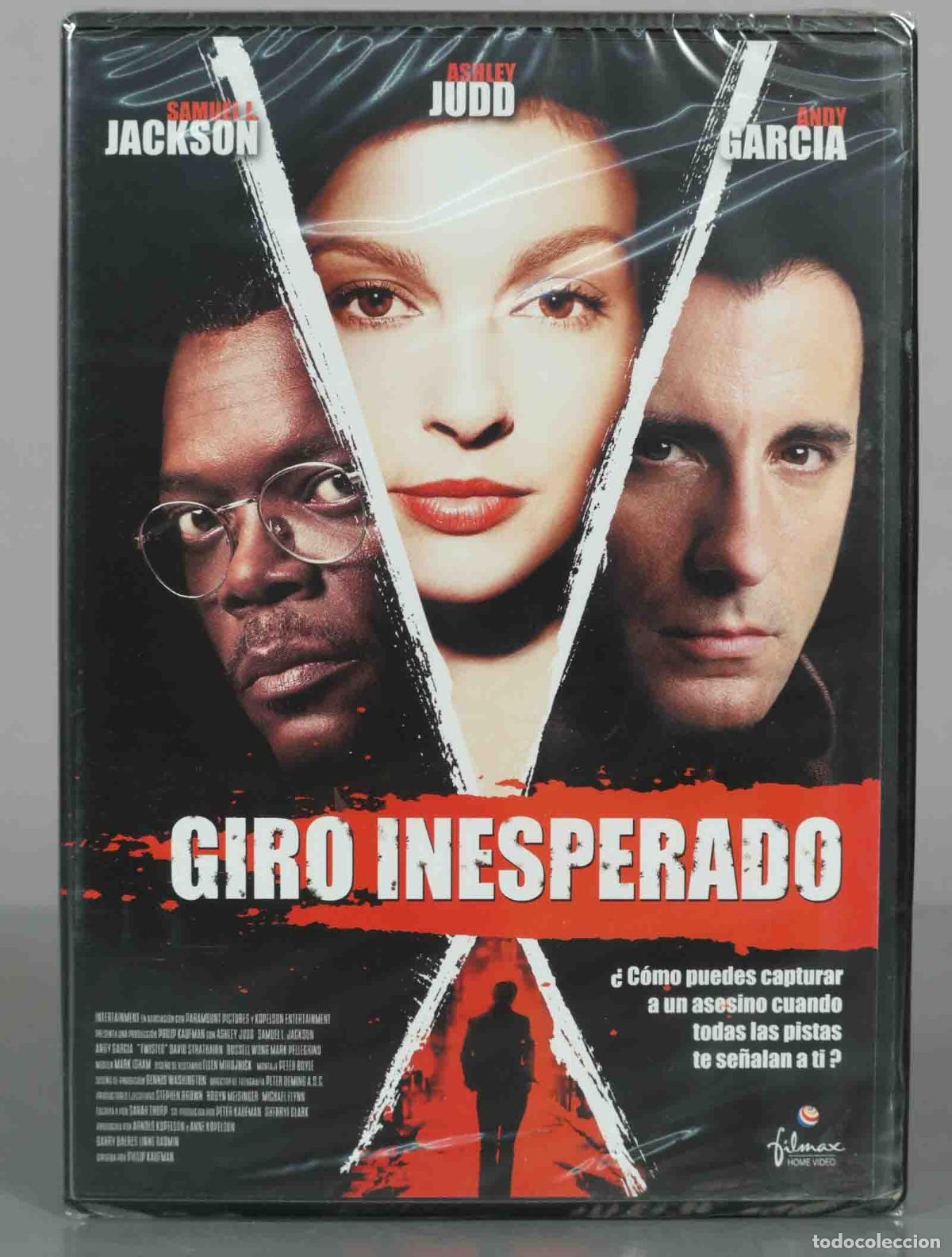 Cine: DVD. Giro Inesperado - Ashley Judd, Samuel L. Jackson, Andy Garc&iacute;a PRECINTADO