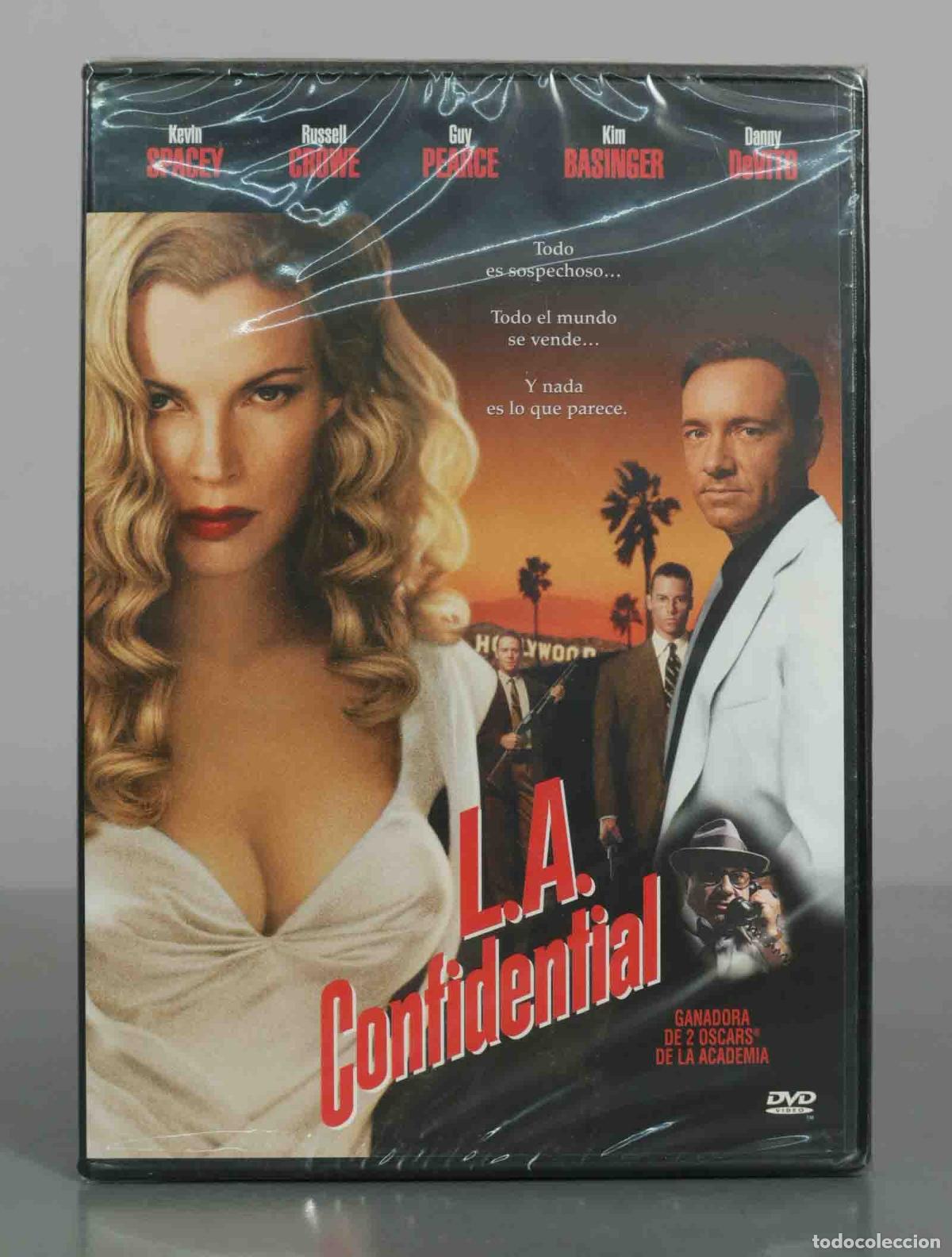 Cine: DVD. L.A. Confidential - Curtis Hanson, Guy Pearce, Russell Crowe, Kevin Spacey, Kim Bas PRECINTADO
