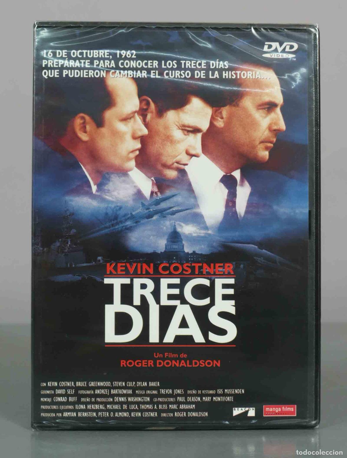 Cine: DVD. Trece D&iacute;as - Roger Donaldson, Kevin Costner, Bruce Greenwood, Steven Culp, Dylan Ba PRECINTADO