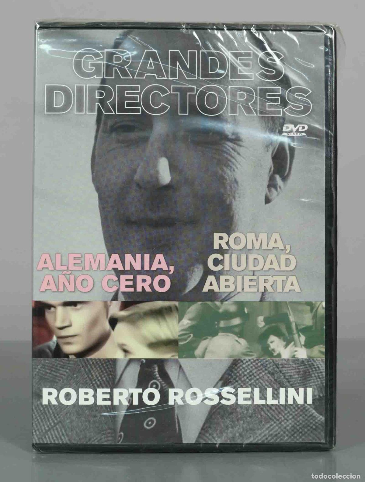 Cine: DVD. Alemania, a&ntilde;o cero - Roma, ciudad abierta - Roberto Rossellini PRECINTADO