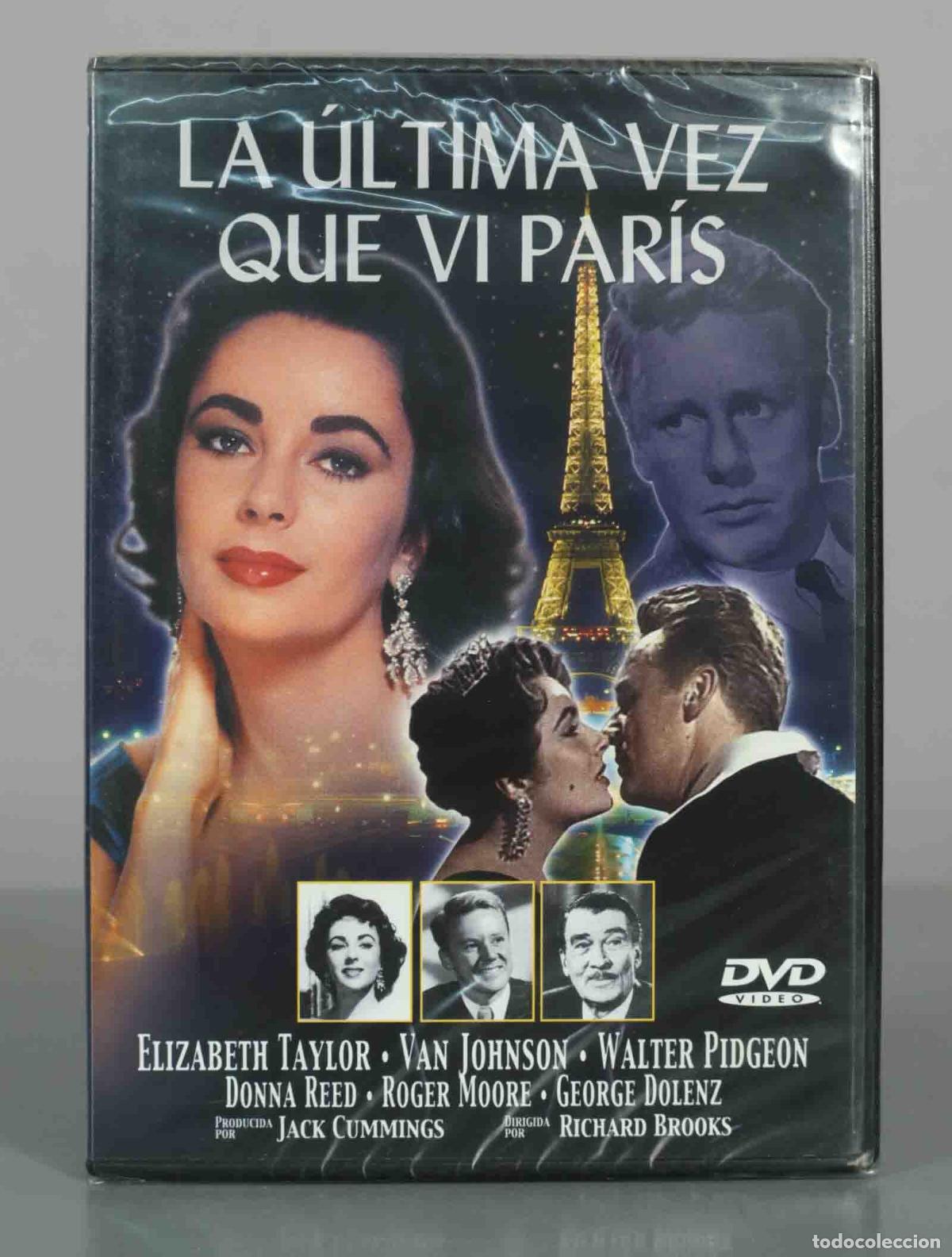 Cine: DVD. La &uacute;ltima vez que vi Par&iacute;s - Richard Brooks, Elizabeth Taylor, Van Johnson, Walter PRECINTADO