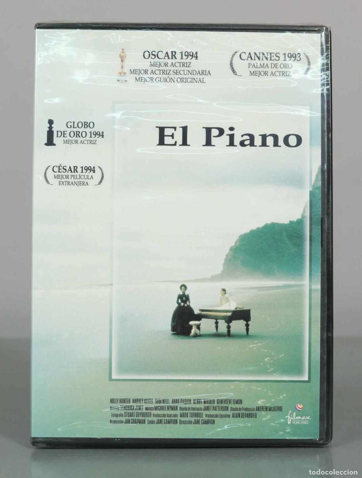 Cine: DVD. El Piano - Jane Campion, Holly Hunter, Harvey Keitel, Sam Neill, Anna Paquin PRECINTADO