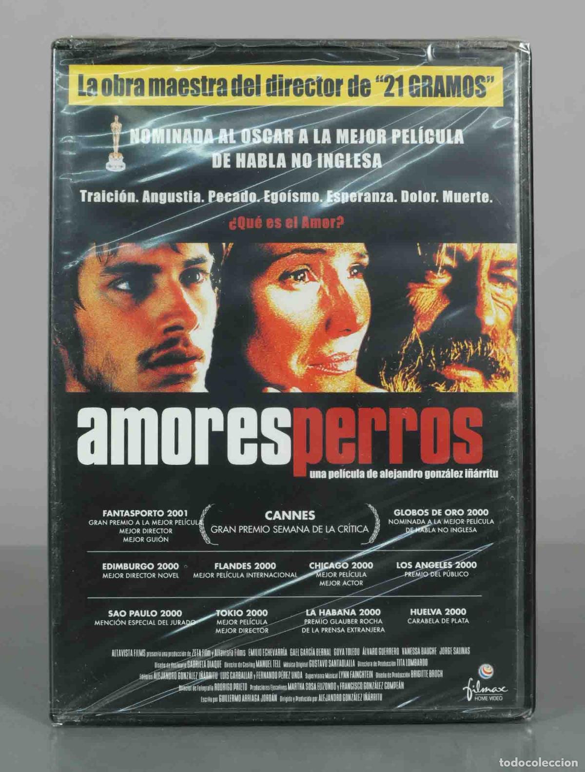 Cine: DVD. Amores Perros - Alejandro Gonz&aacute;lez I&ntilde;&aacute;rritu, Emilio Echevarr&iacute;a, Gael Garc&iacute;a Bernal, PRECINTADO