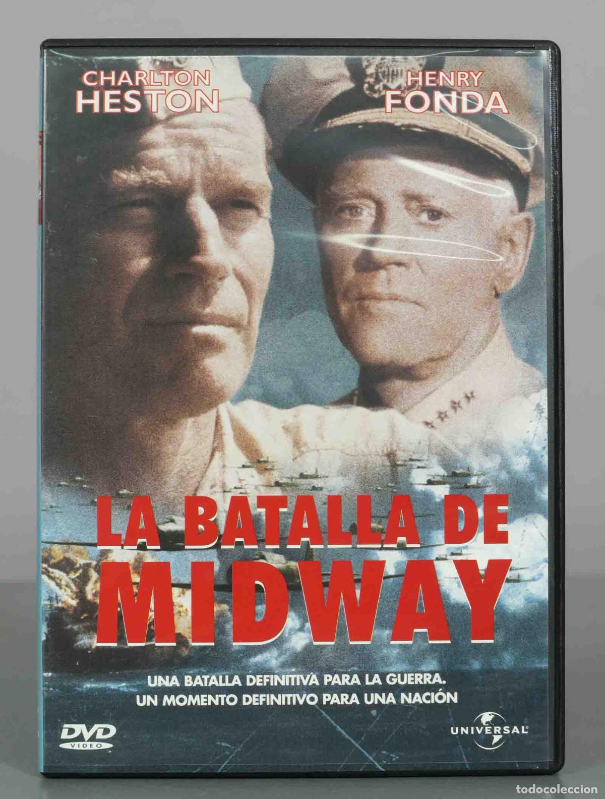 Cine: DVD. La Batalla de Midway - Jack Smight - Charlton Heston, Henry Fonda, Glenn Ford