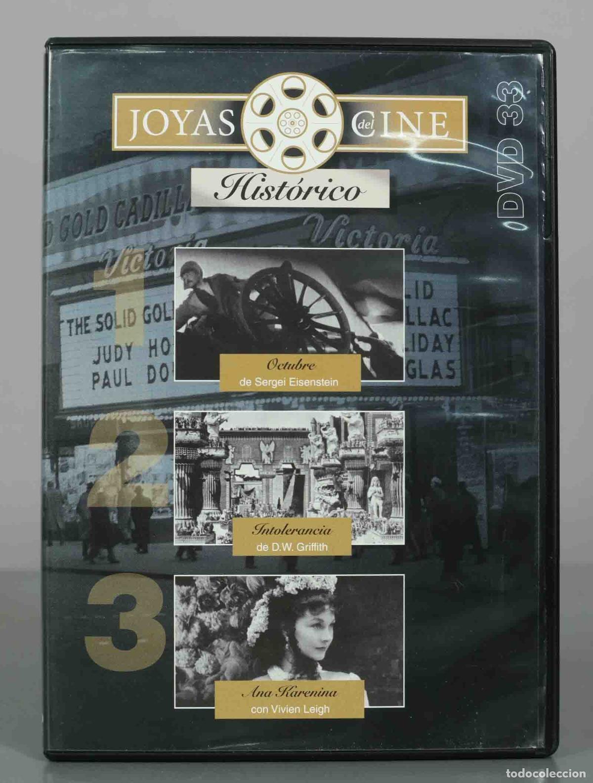 Cinema: DVD. Joyas del Cine Hist&oacute;rico - Octubre, Intolerancia, Ana Karenina - Sergei Eisenstein, D.W. Griff