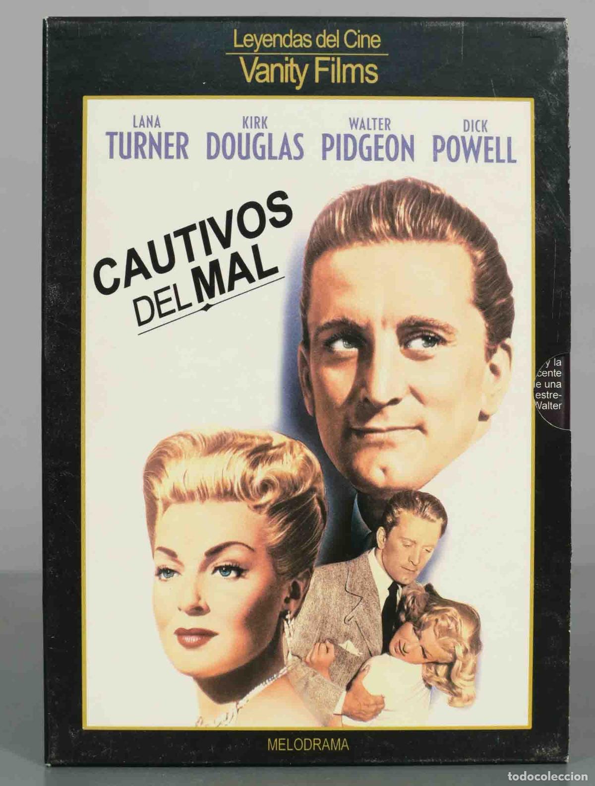 Cinema: DVD. Cautivos del mal - Vincente Minelli, Kirk Douglas, Lana Turner, Walter Pidgeon, Dick Powell