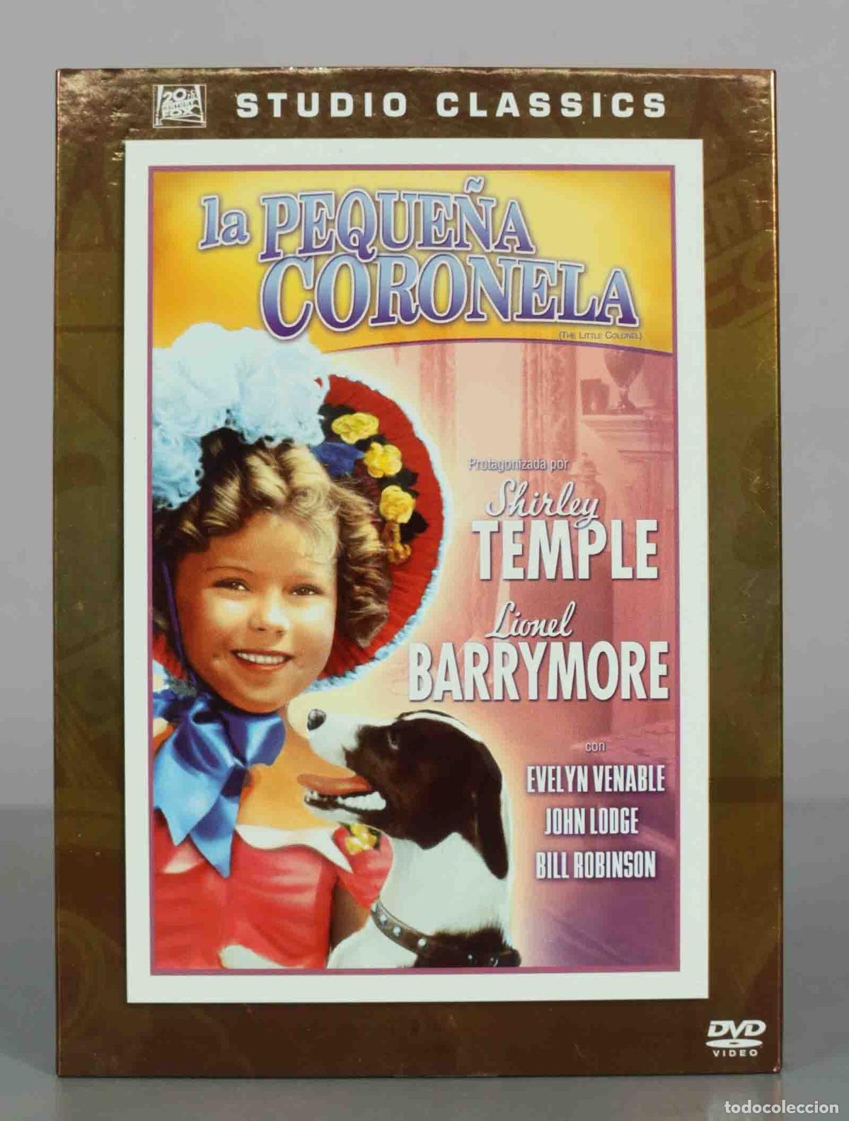 Cine: DVD. La Peque&ntilde;a Coronela - Shirley Temple, Lionel Barrymore - Studio Classics