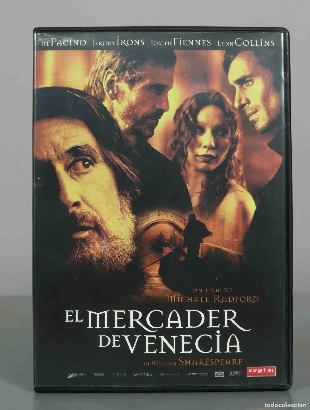 Cine: DVD. El Mercader de Venecia - Michael Radford, Al Pacino, Jeremy Irons, Joseph Fiennes, Lynn Collin
