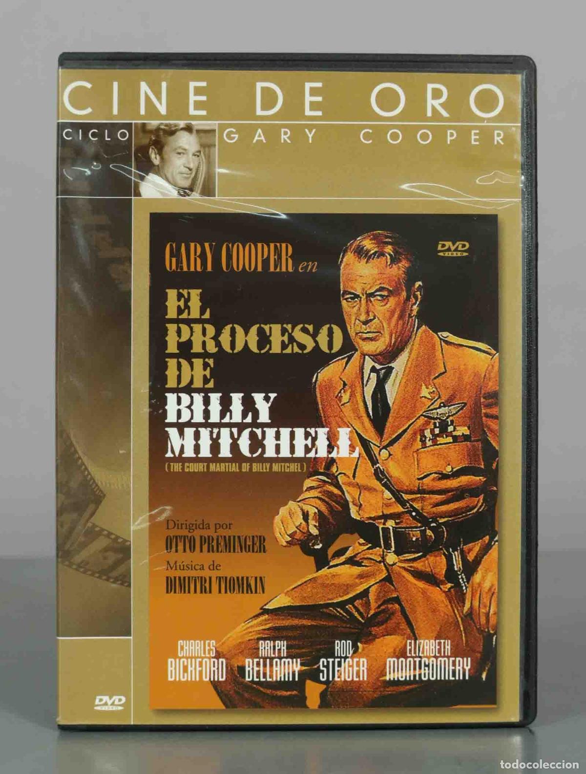 Cine: DVD. El proceso de Billy Mitchell - Otto Preminger, Gary Cooper, Charles Bickford, Ralph Bellamy, R