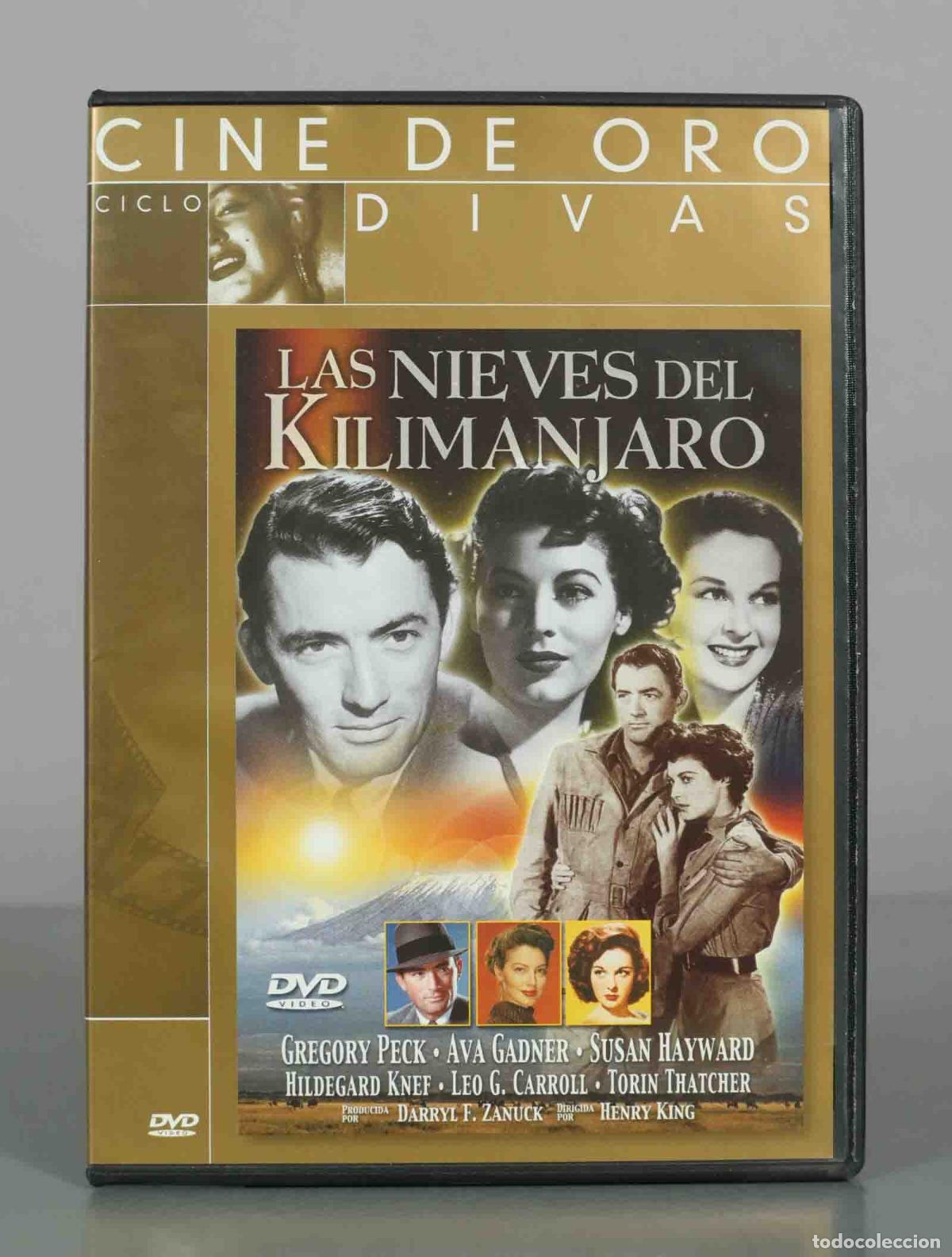Cine: DVD. Las Nieves del Kilimanjaro - Henry King, Gregory Peck, Ava Gardner, Susan Hayward