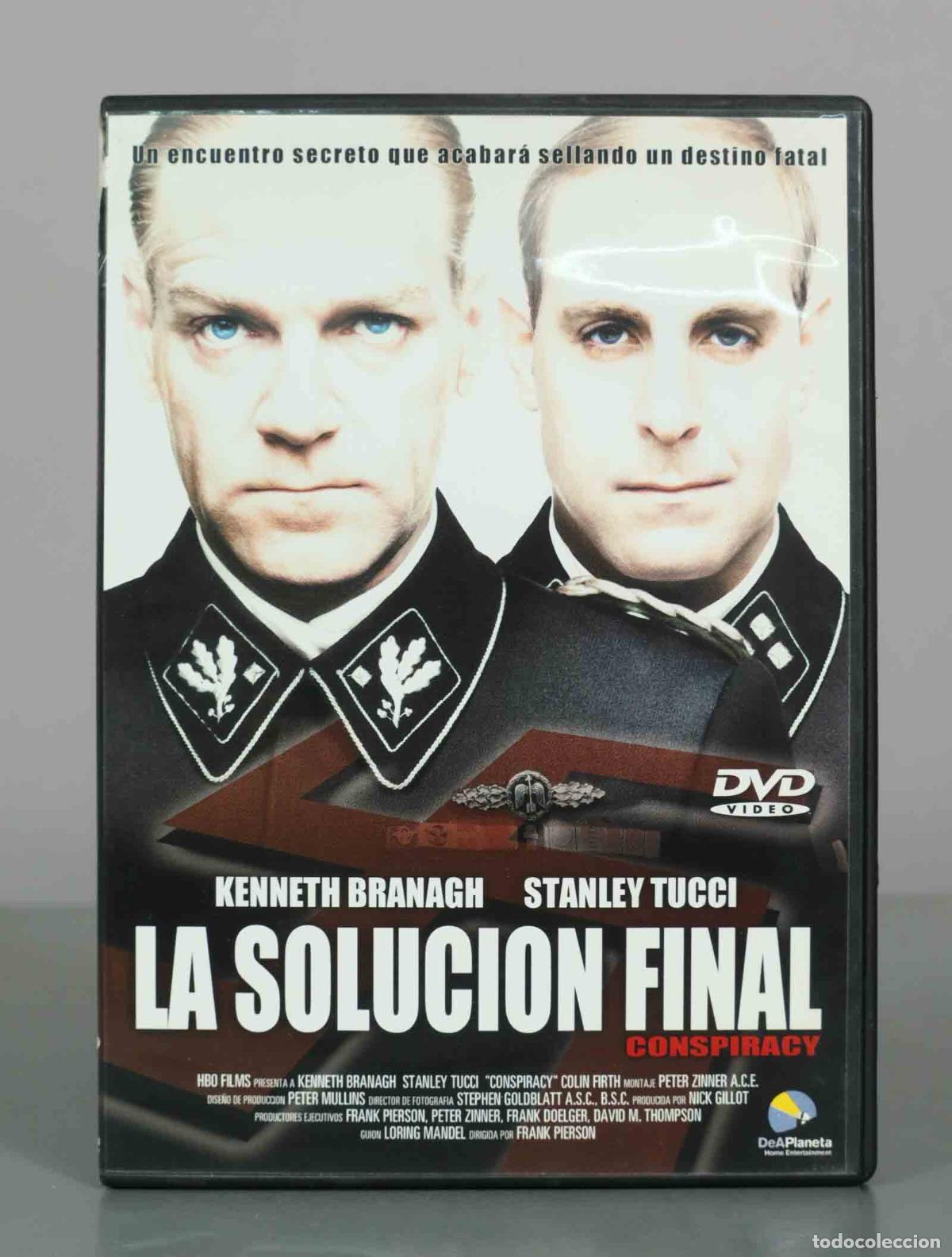 Cinema: DVD. La Soluci&oacute;n Final (Conspiracy) - Frank Pierson, Kenneth Branagh, Stanley Tucci, Colin Firth