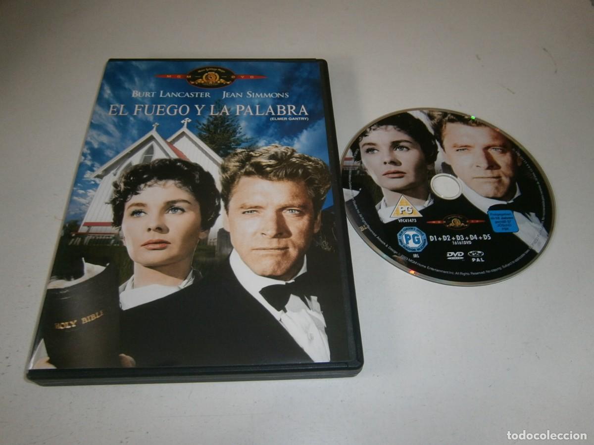 Cine: EL FUEGO Y LA PALABRA DVD BURT LANCASTER JEAN SIMMONS