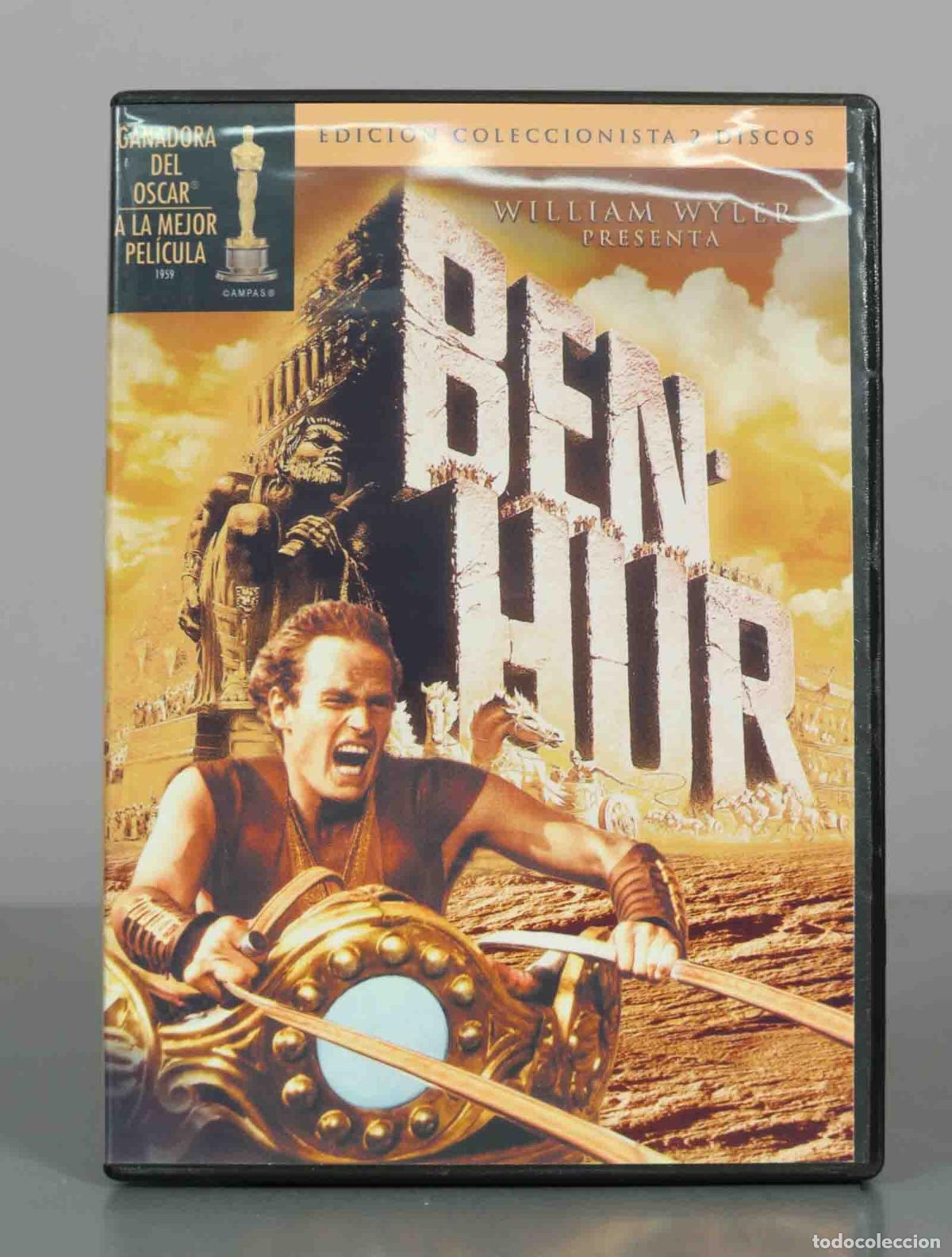 Cine: DVD. Ben-Hur - William Wyler, Charlton Heston, Jack Hawkins, Stephen Boyd, Haya Harareet - Edici&oacute;n