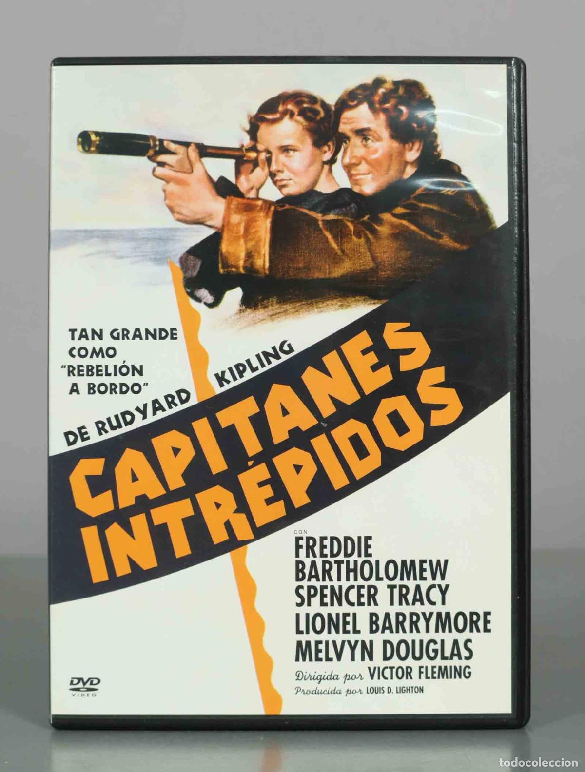Cine: DVD. Capitanes intr&eacute;pidos - Victor Fleming, Spencer Tracy, Freddie Bartholomew, Lionel Barrymore