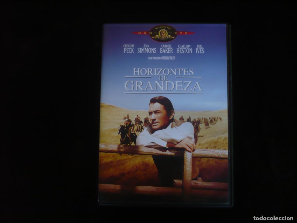 Cine: horizontes de grandeza - gregory peck - dvd como nuevo