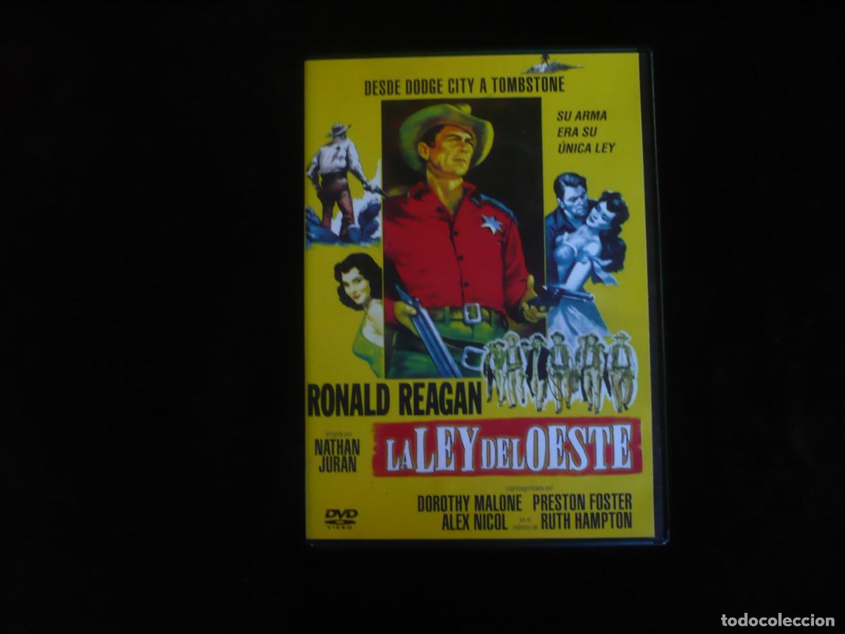Cine: la ley del oeste - dvd como nuevo