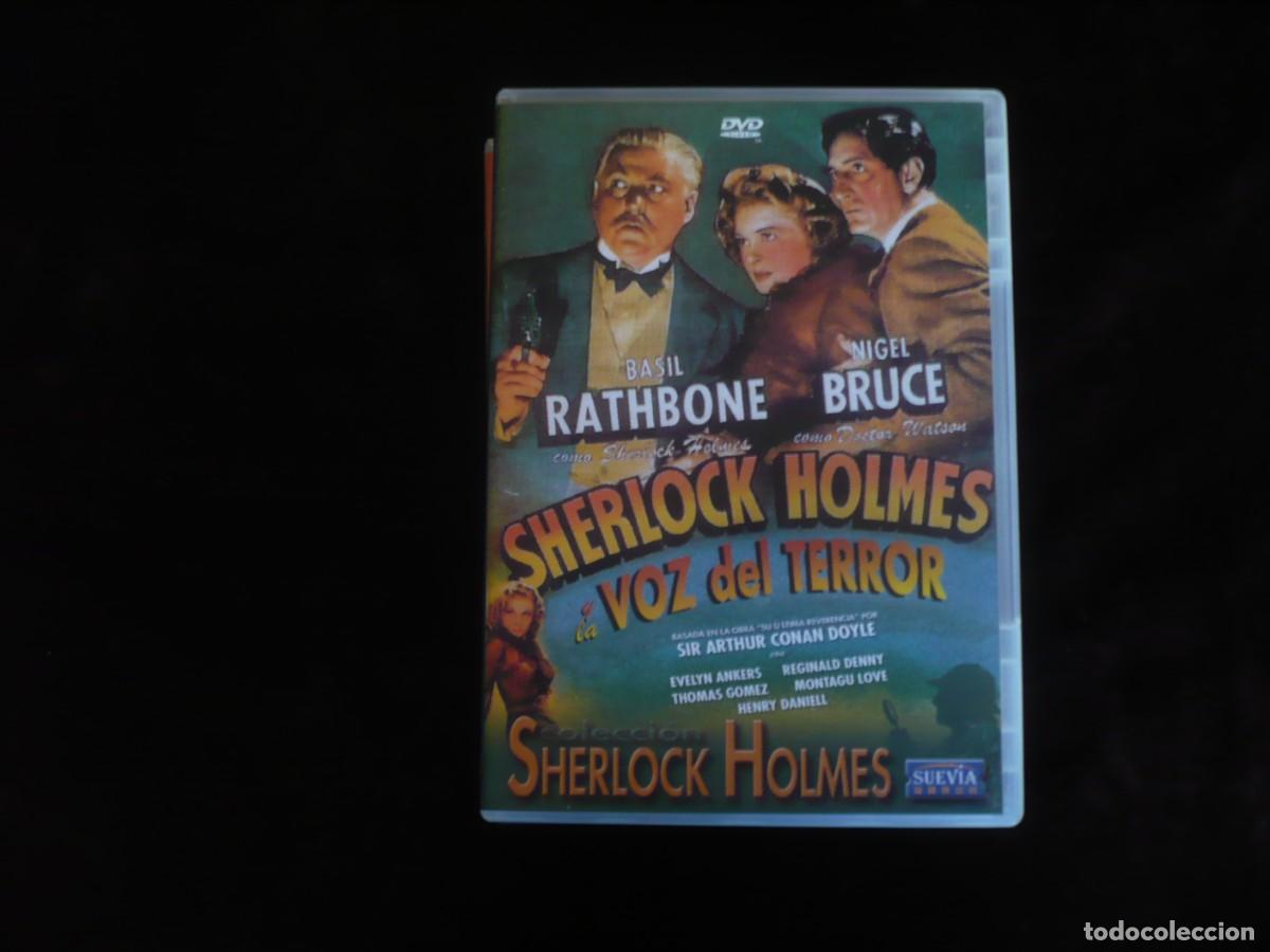 Cine: sherlock holmes y la voz del terror - dvd casi como nuevo