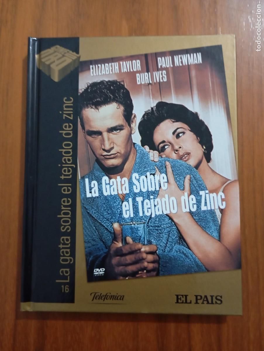 Cine: LA GATA SOBRE EL TEJADO DE ZINC (DVD) ELIZABETH TAYLOR. PAUL NEWMAN