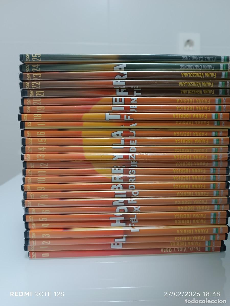 Cine: Colecci&oacute;n nde 26 DVDs es perfecta estado de F&eacute;lix Rodr&iacute;guez de la Fuente. La mayor&iacute;a sin abrir.