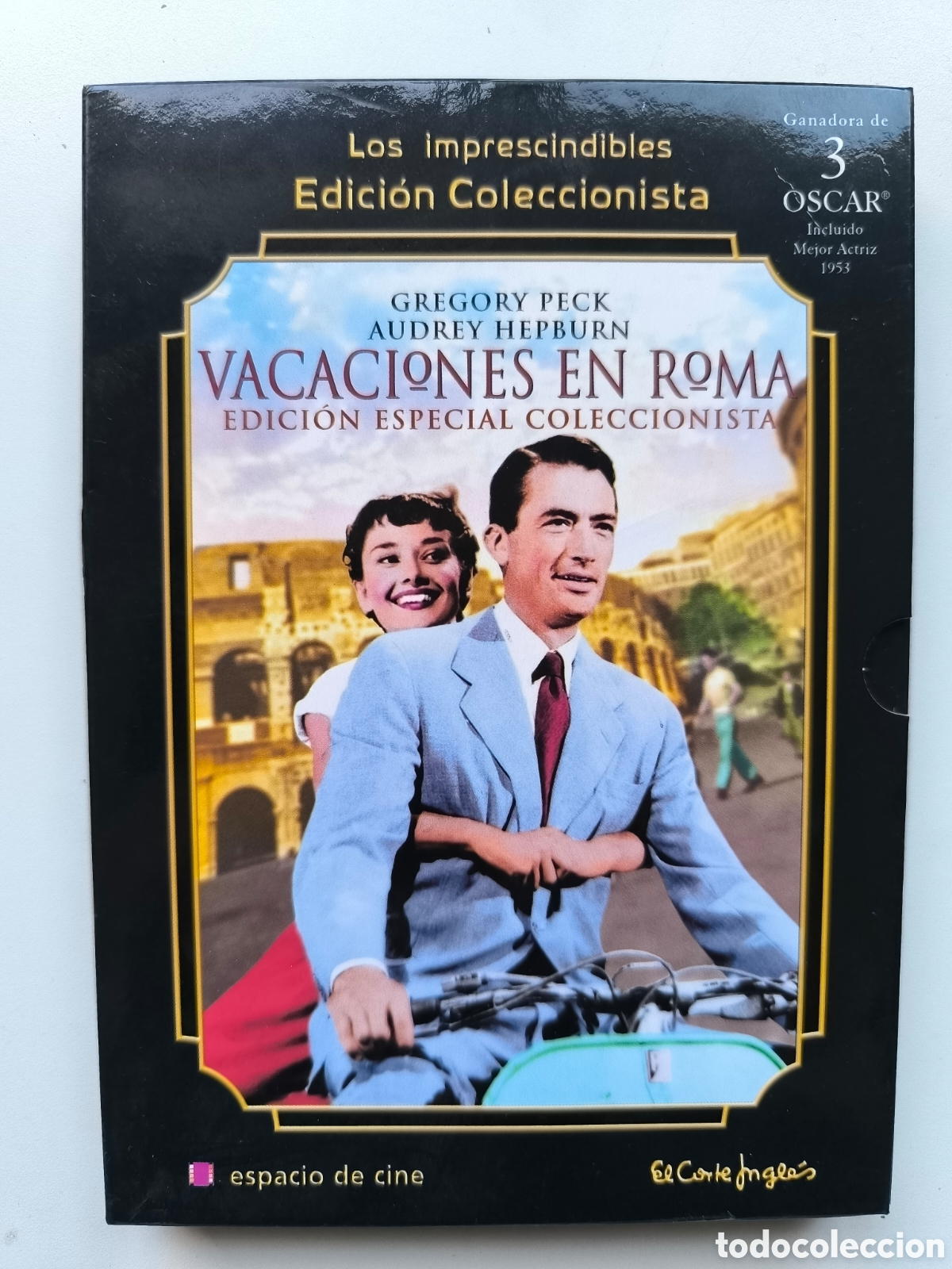 Cine: Vacaciones en roma edici&oacute;n especial dvd Gregory peck