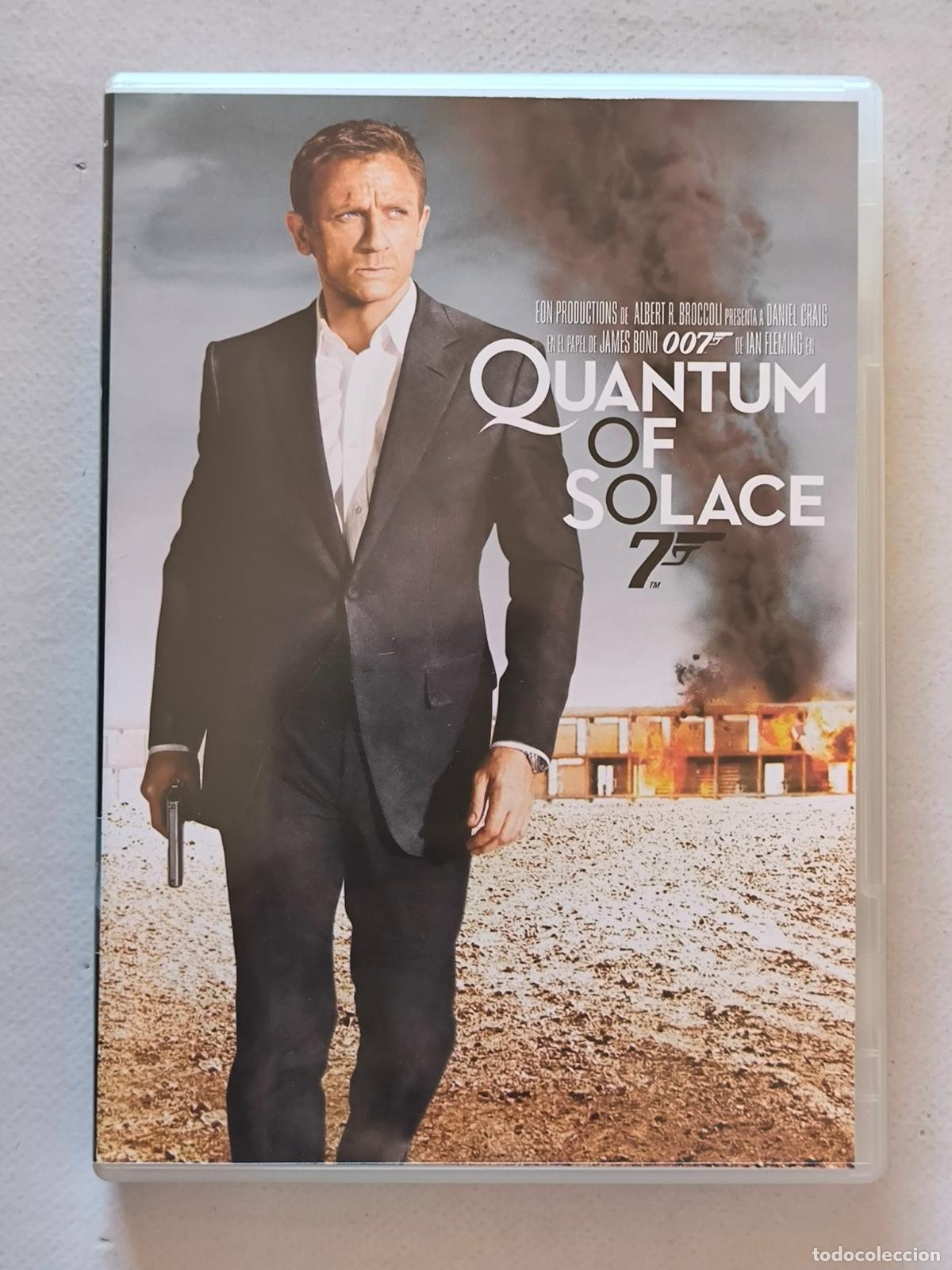 Cinema: DVD QUANTUM OF SOLACE - JAMES BOND 007 - DANIEL CRAIG (5V)