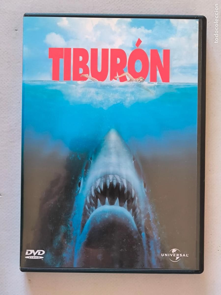 Cinema: DVD TIBURON - STEVEN SPIELBERG (5Vw)