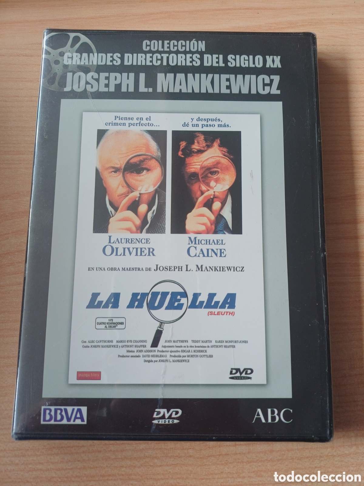 Cinema: LA HUELLA JOSEPH L. MANKIEWICZ OLIVIER CAINE DVD PRECINTADO
