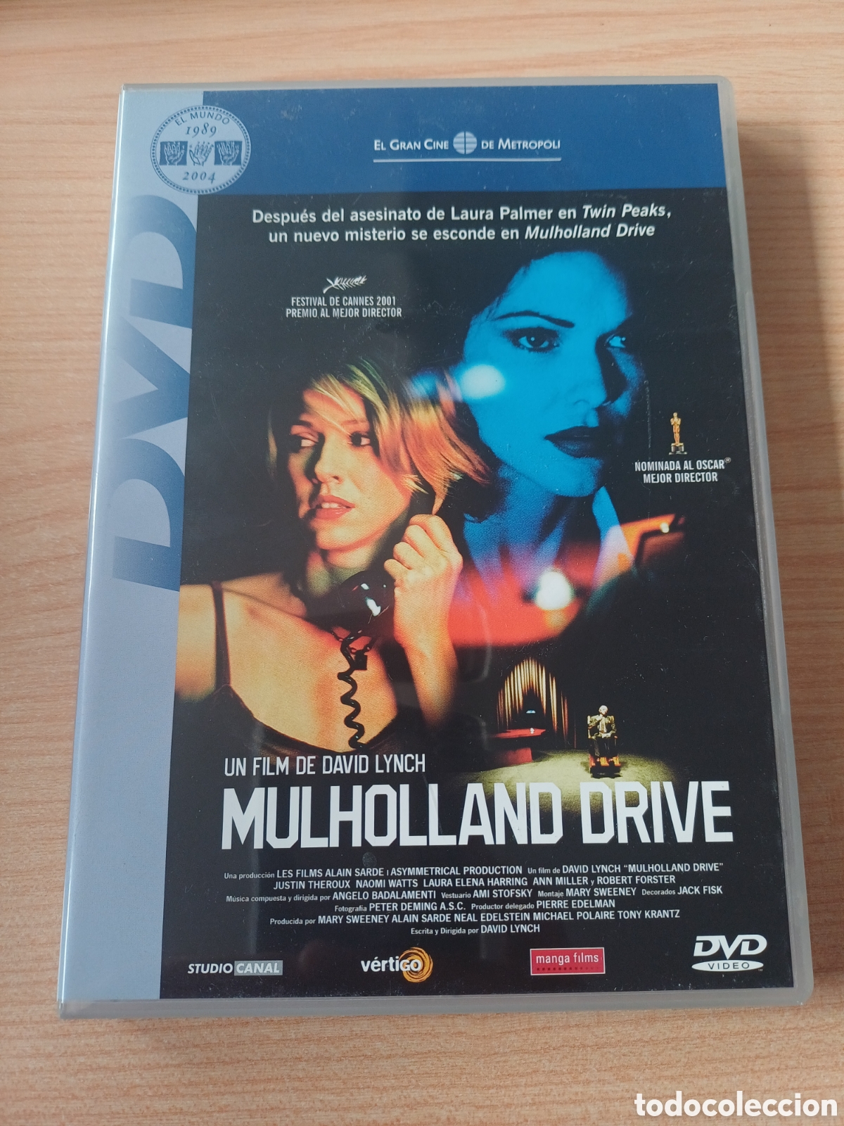 Cinema: MULHOLLAND DRIVE DAVID LYNCH DVD THEROUX WATTS