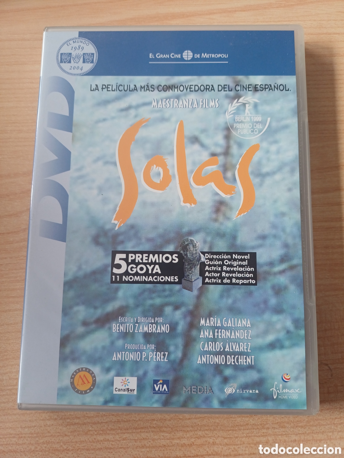 Cinema: SOLAS BENITO ZAMBRANO DVD GALIANA FERNANDEZ