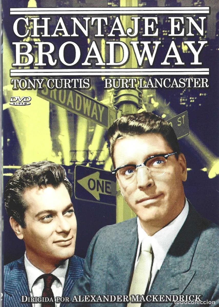 Cinema: CHANTAJE EN BROADWAY TONY CURTIS & BURT LANCASTER
