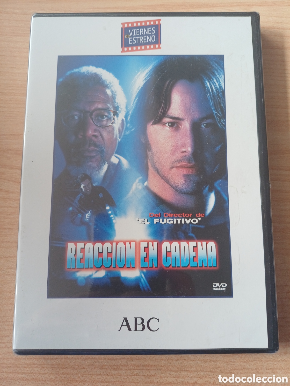 Cinema: REACCION EN CADENA DVD PRECINTADO REEVES FREEMAN
