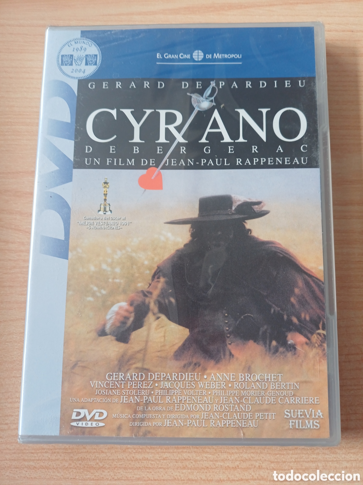 Kino: CYRANO DE BERGERAC DVD PRECINTADO RAPPENEAU GERARD DEPARDIEU