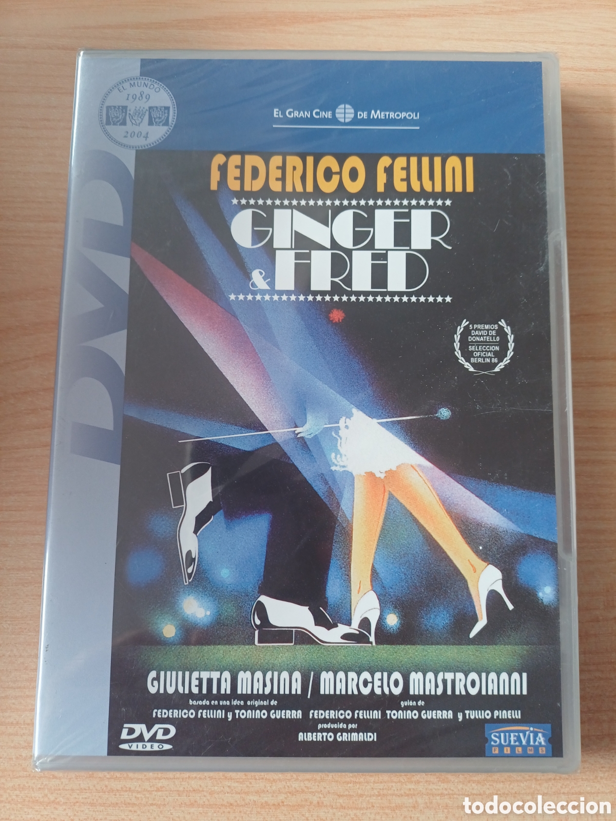 Cine: GINGER & FRED DVD PRECINTADO FEDERICO FELLINI