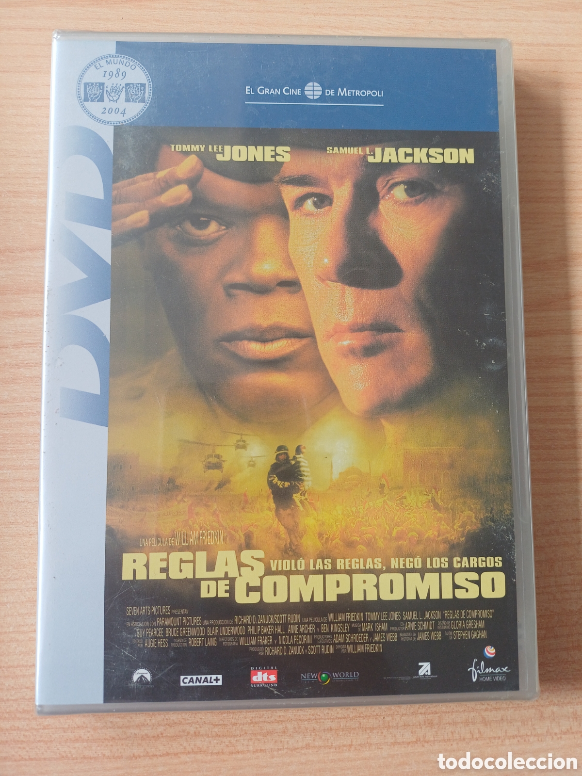 Cinema: REGLAS DE COMPROMISO DVD PRECINTADO TOMMY LEE JONES SAMUEL L JACKSON