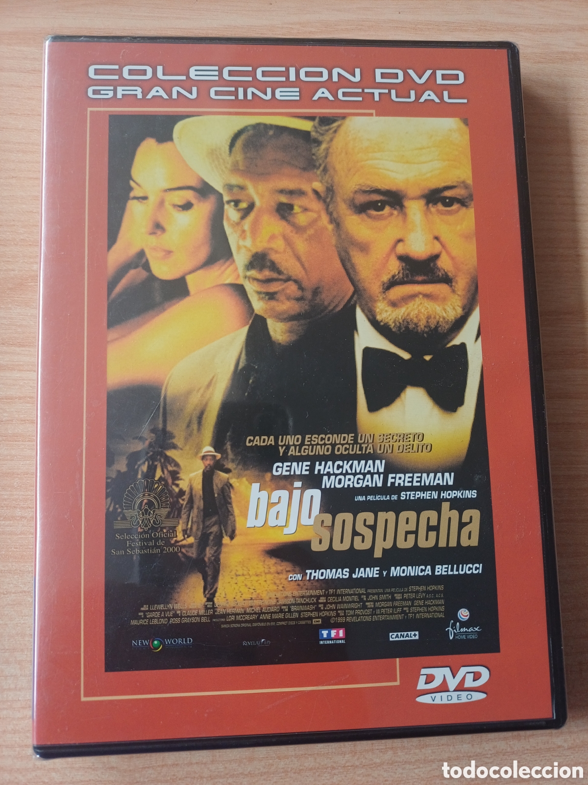 Cinema: BAJO SOSPECHA DVD PRECINTADO FREEMAN HACKMAN