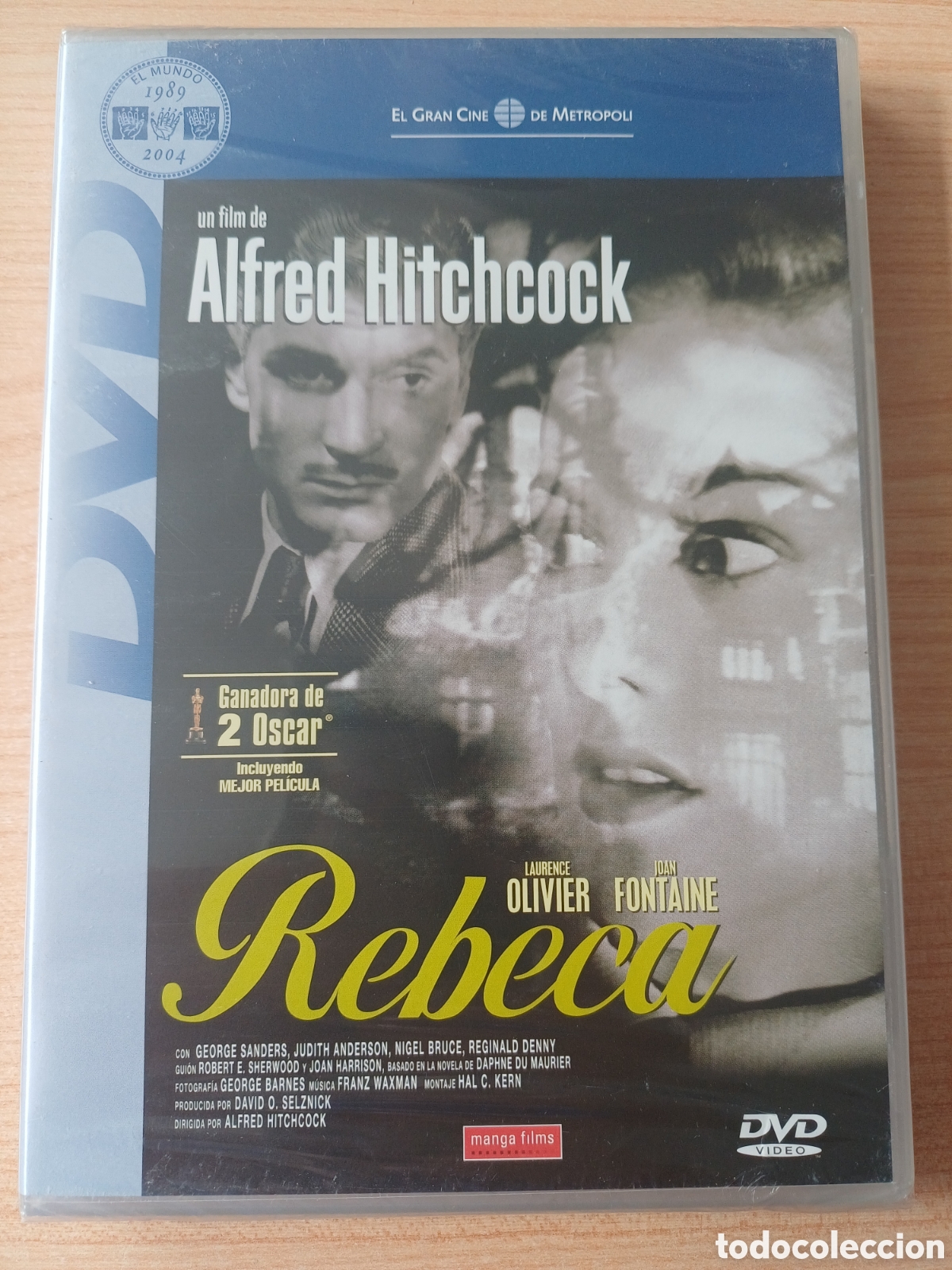 Cinema: REBECA DVD PRECINTADO ALFRED HITCHCOCK OLIVIER FONTAINE