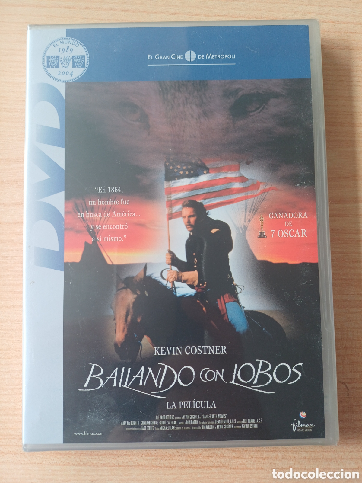 Cin&eacute;ma: BAILANDO CON LOBOS DVD PRECINTADO COSTNER