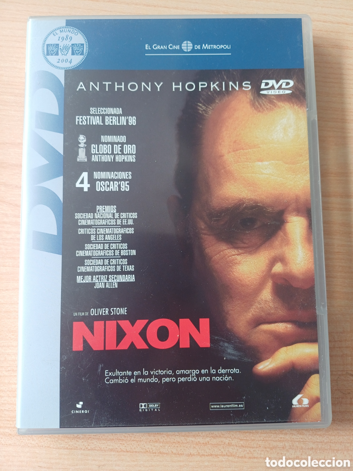 Cin&eacute;ma: NIXON DVD ANTHONY HOPKINS OLIVER STONE